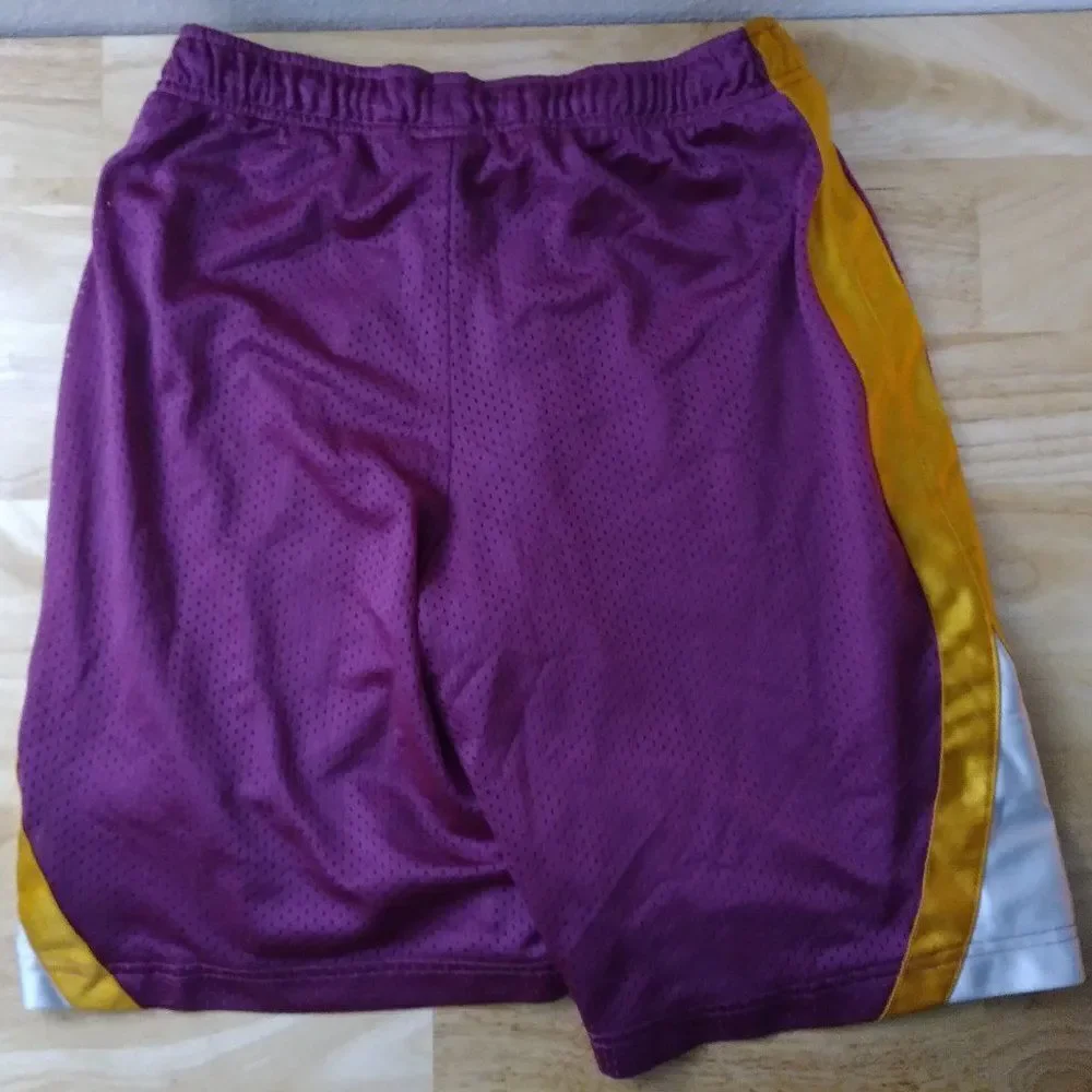 Vintage Nike Color Block Athletic Basketball Mesh Shorts